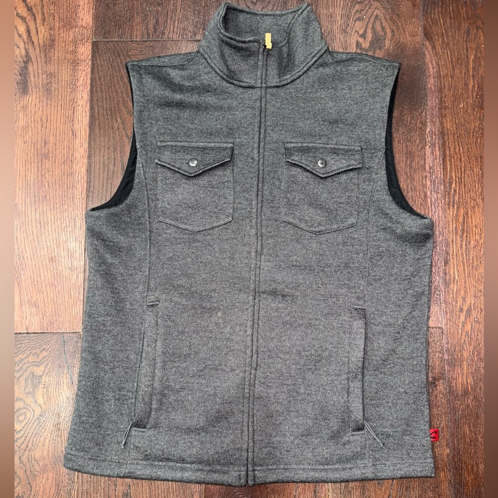 Mountain Khakis Charcoal Zip-Up Vest